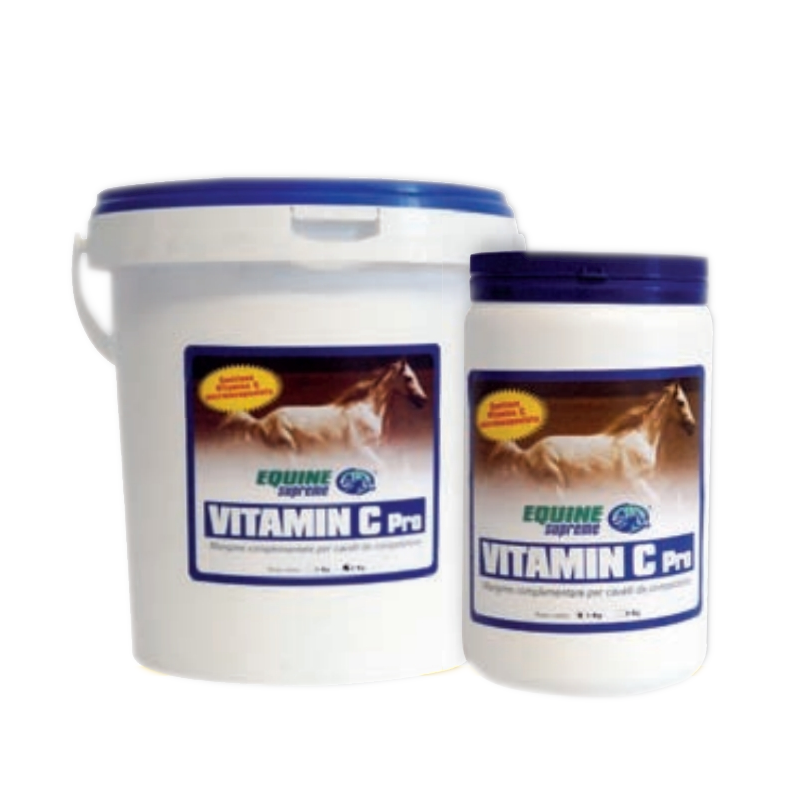Vitamin C Pro stimola il sistema immunitario dei cavalli